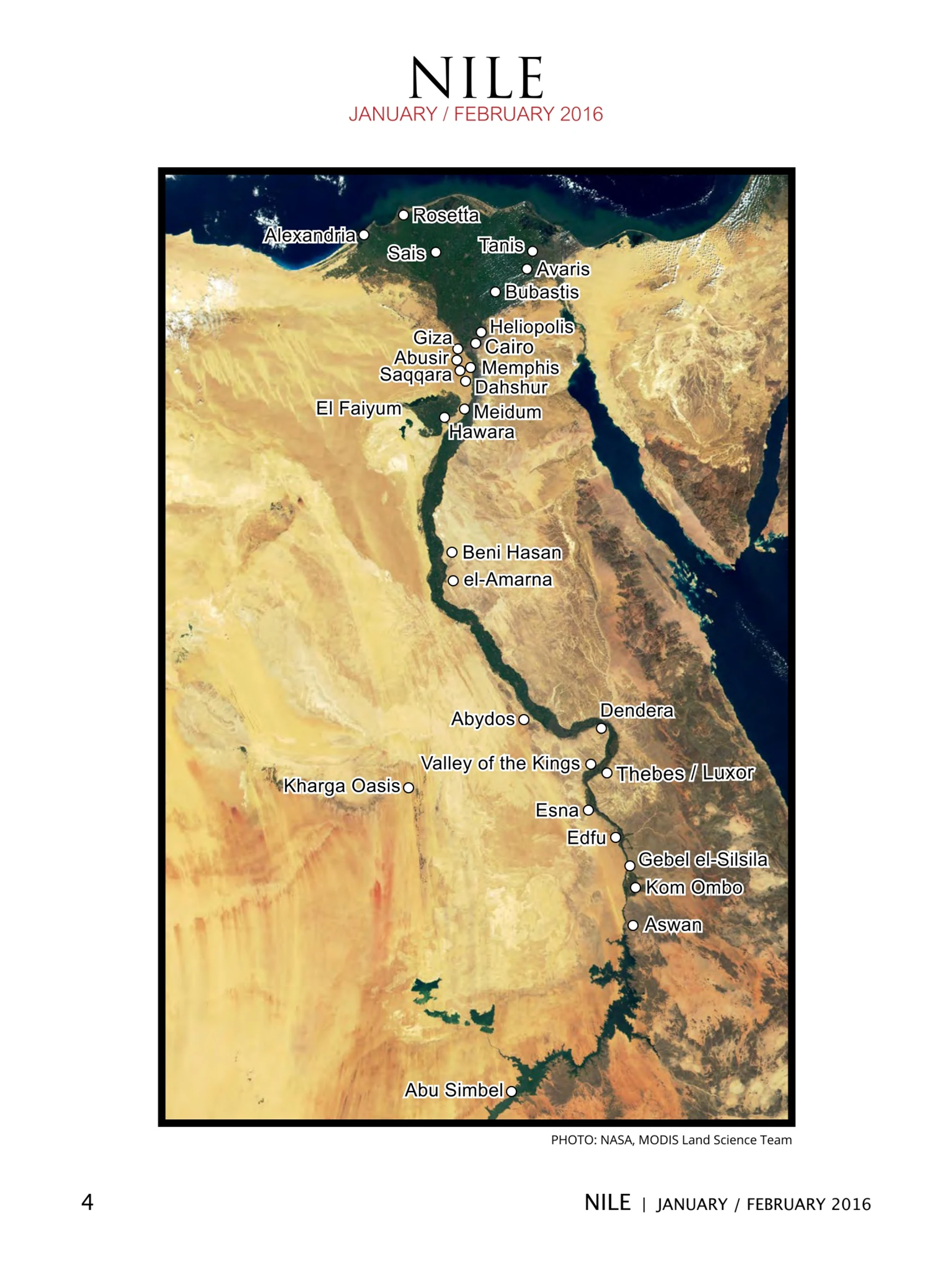 Nile Magazine screenshot
