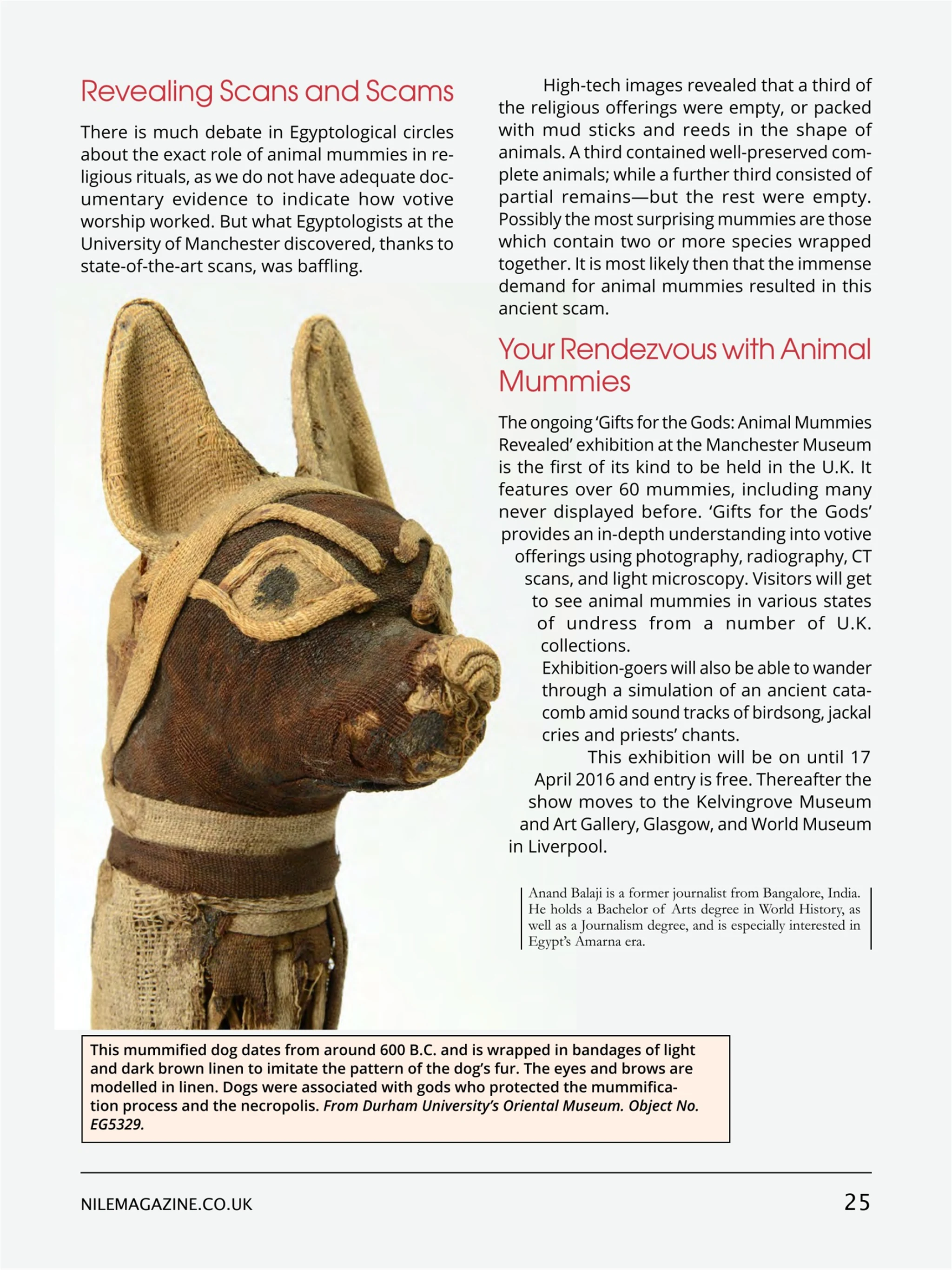 Nile Magazine screenshot